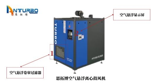 空氣懸浮離心鼓風機卷簾過濾器壓差多少要更換？